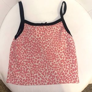 pink cheetah print tank top from PacSun